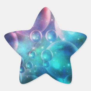 Pegatina En Forma De Estrella Abajo los Pegatinas de la corriente en vacío