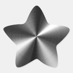 Pegatina En Forma De Estrella Acero inoxidable