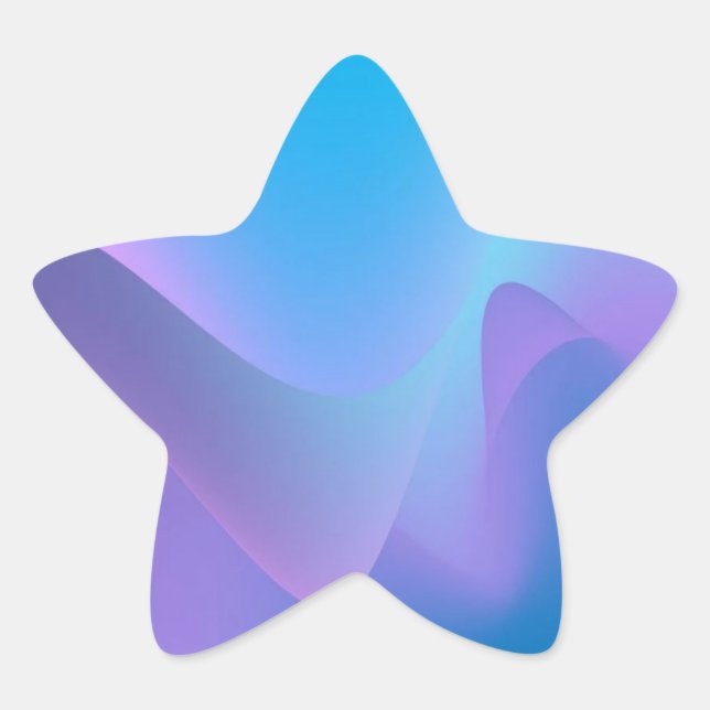 Pegatina En Forma De Estrella Agradable Ligero Agradable Amador (Anverso)