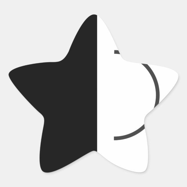 Pegatina En Forma De Estrella Altavoz de volumen (Anverso)