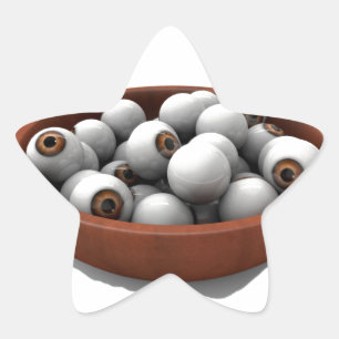 Pegatina En Forma De Estrella anteojos de halloween