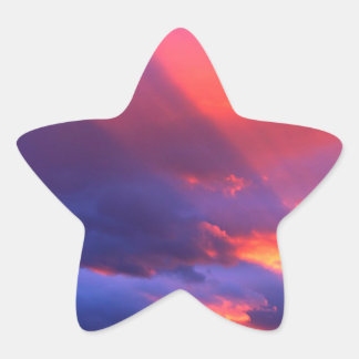 Pegatina En Forma De Estrella Apertura espiritual del cielo amargo Montana