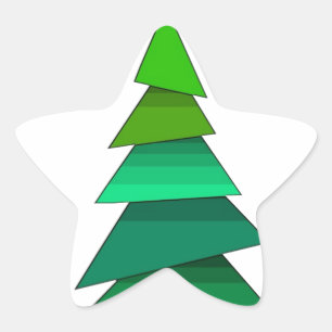 Pegatina En Forma De Estrella Árbol del corazón