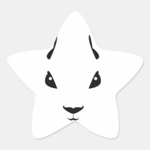 Pegatina En Forma De Estrella ardilla