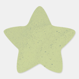 Pegatina En Forma De Estrella Arena Verde Lima