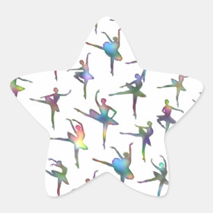 Pegatina En Forma De Estrella Ballerinas
