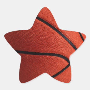 Pegatina En Forma De Estrella Baloncesto en caliente
