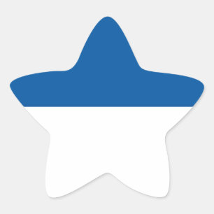 Pegatina En Forma De Estrella Bandera de Assen