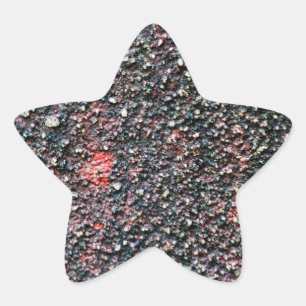 Pegatina En Forma De Estrella batido de arándano