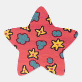 Pegatina En Forma De Estrella Calypso estrella pegatina