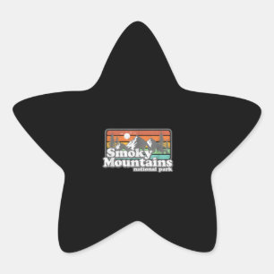 Pegatina En Forma De Estrella Camping de senderismo en el Parque Nacional de las