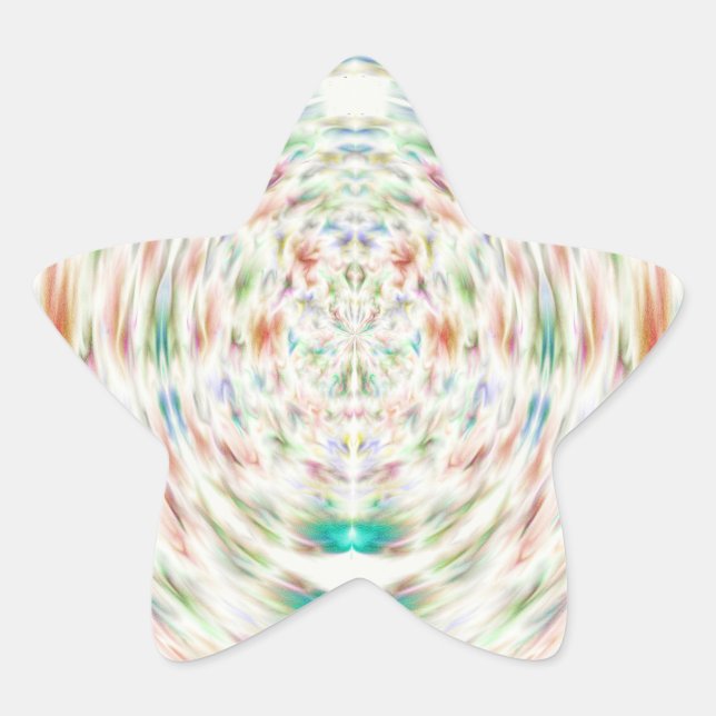 Pegatina En Forma De Estrella captación de ojos (Anverso)