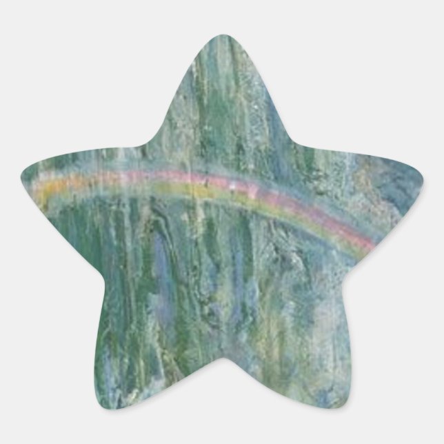 Pegatina En Forma De Estrella Cataratas del Niágara (Anverso)