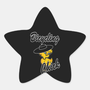 Pegatina En Forma De Estrella Chick de bicicleta #4