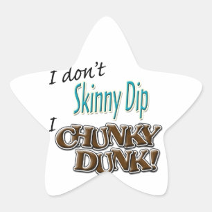 Pegatina En Forma De Estrella Chunky Dunk