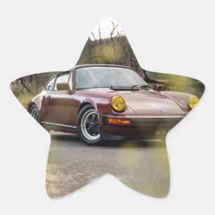 PEGATINA EN FORMA DE ESTRELLA COCHE