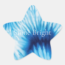 Pegatina En Forma De Estrella Cole azul de arena blanca Aqua