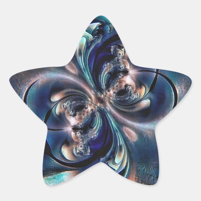 Pegatina En Forma De Estrella Concepción (Anverso)