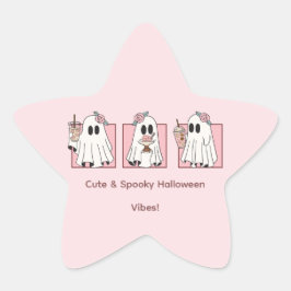 Pegatina En Forma De Estrella Conjunto de Stickers Kawaii de Halloween – Diversi