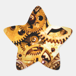 Pegatina En Forma De Estrella corazón de vapor