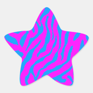 Pegatina En Forma De Estrella Corey Tiger 80s Tiger Stripes