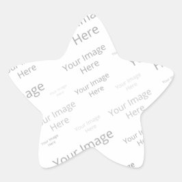 Pegatina En Forma De Estrella Crear su propio Pegatina de estrella Personalizado