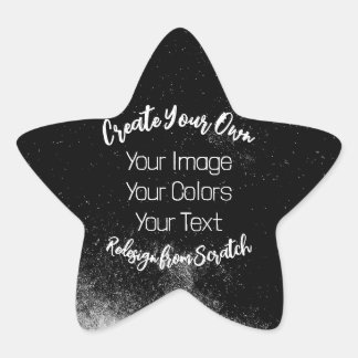 Pegatina En Forma De Estrella Crear su propio personalizado