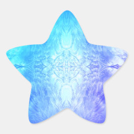 Pegatina En Forma De Estrella cristal de hielo