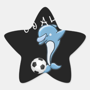 Pegatina En Forma De Estrella Deportivo de fútbol americano