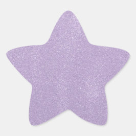 Pegatina En Forma De Estrella Desorden de lavanda