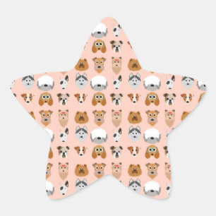 Pegatina En Forma De Estrella Diggity Do Dog