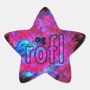 Pegatina En Forma De Estrella ¡Dios mío!