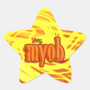 Pegatina En Forma De Estrella ¡Dios mío!