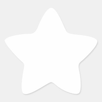 Pegatina En Forma De Estrella Diseñe a sus propios pegatinas asteroides