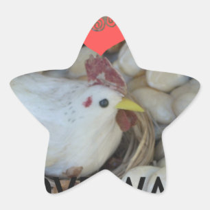 Pegatina En Forma De Estrella El amor estaba en el aire