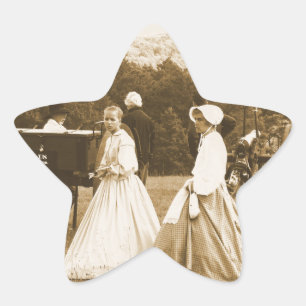 Pegatina En Forma De Estrella El dar un paseo en el campo de batalla
