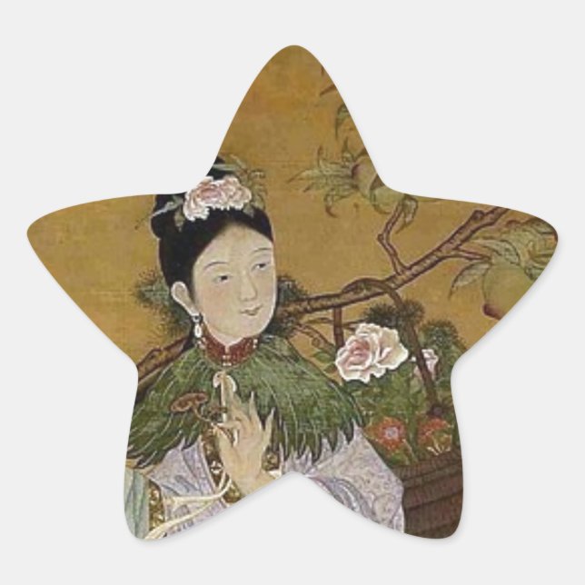 Pegatina En Forma De Estrella El gu de las Mamáes inmorales (Anverso)