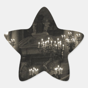 Pegatina En Forma De Estrella El Palacio Garnier París Francia
