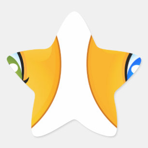 Pegatina En Forma De Estrella emojis de bebé
