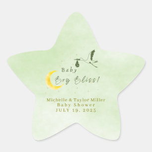 Pegatina En Forma De Estrella Entrega Especial de Felicidad para Niño con Estrel