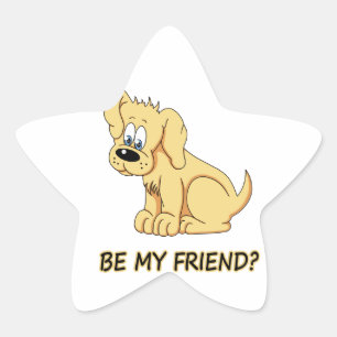Pegatina En Forma De Estrella ¿Es mi amigo?