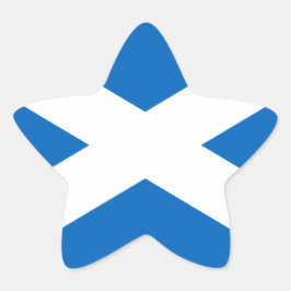 Pegatina En Forma De Estrella Escocia