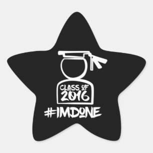 Pegatina En Forma De Estrella Estoy hecho Pegatina de la Estrella 2016