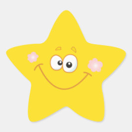 Pegatina En Forma De Estrella estrella