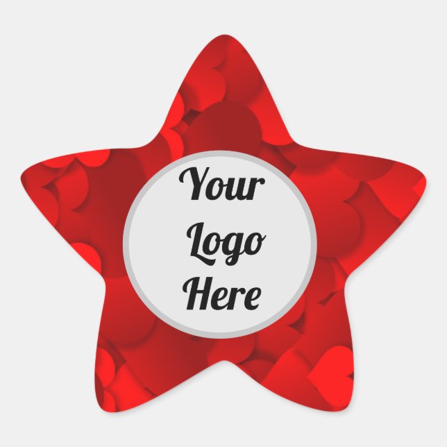 Pegatina En Forma De Estrella Estrella (Anverso)