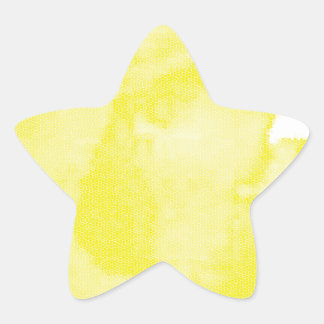 Pegatina En Forma De Estrella Estrella de color amarillo
