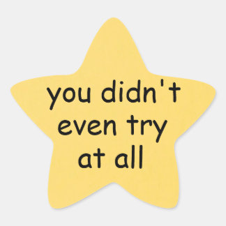 Pegatina En Forma De Estrella Estrella dorada