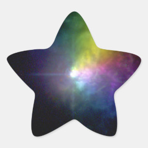 Pegatina En Forma De Estrella Estrella supergigante VY Canis Majoris