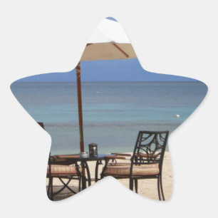 Pegatina En Forma De Estrella Feliz