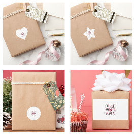 Pegatina En Forma De Estrella Feliz Día de la Madre Mejor Mamá del Mundo